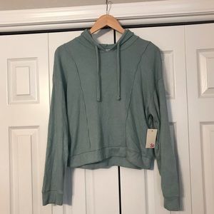 Aqua blue super sift hoodie juniors medium